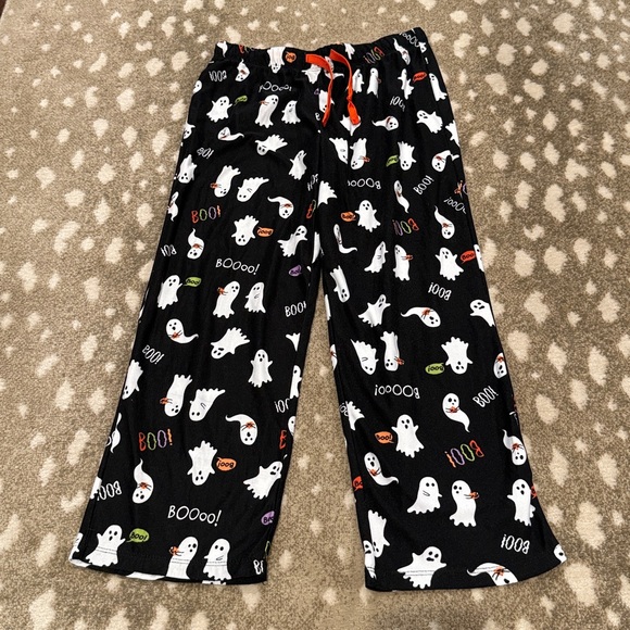 Celebrate Kids Halloween Ghost Boo Pajama Pants. Size M (8) - Picture 2 of 7